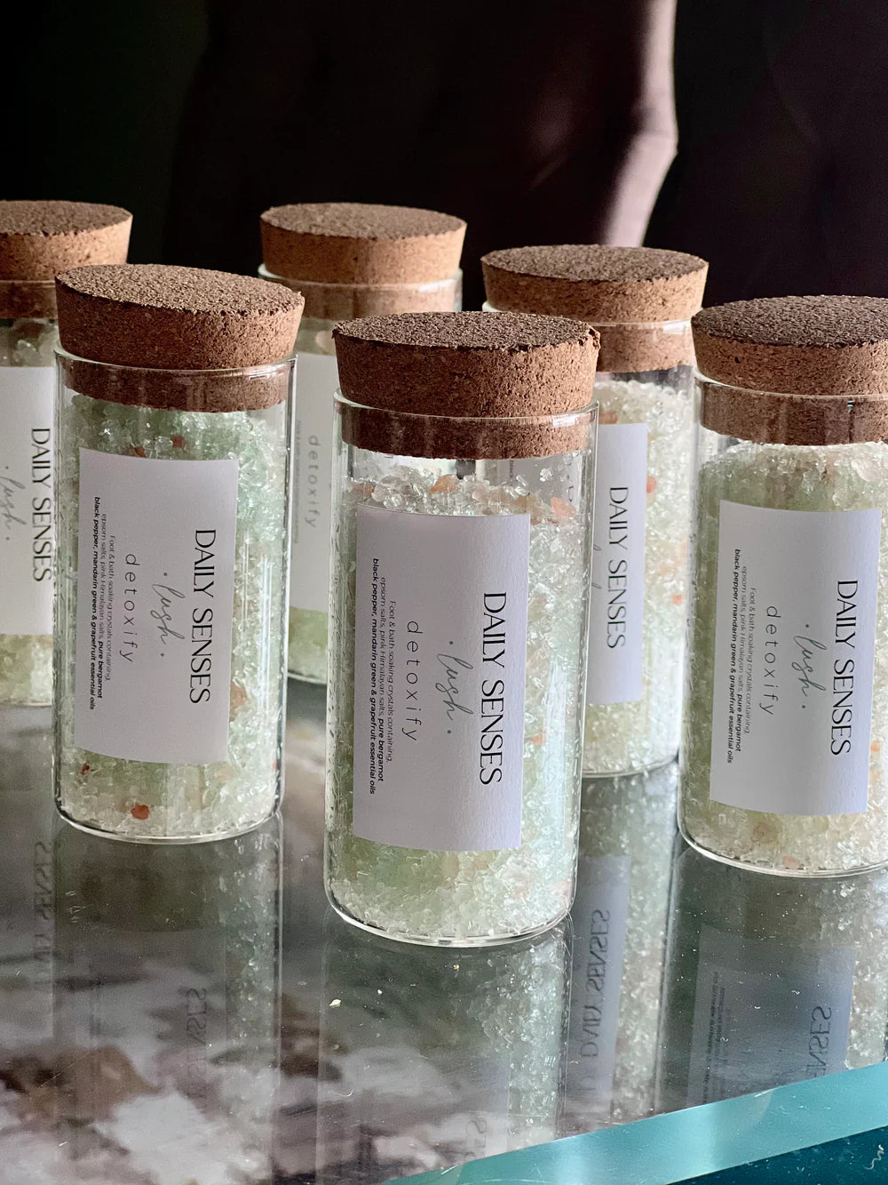 Self-Care Set – Candle + Bath Soak