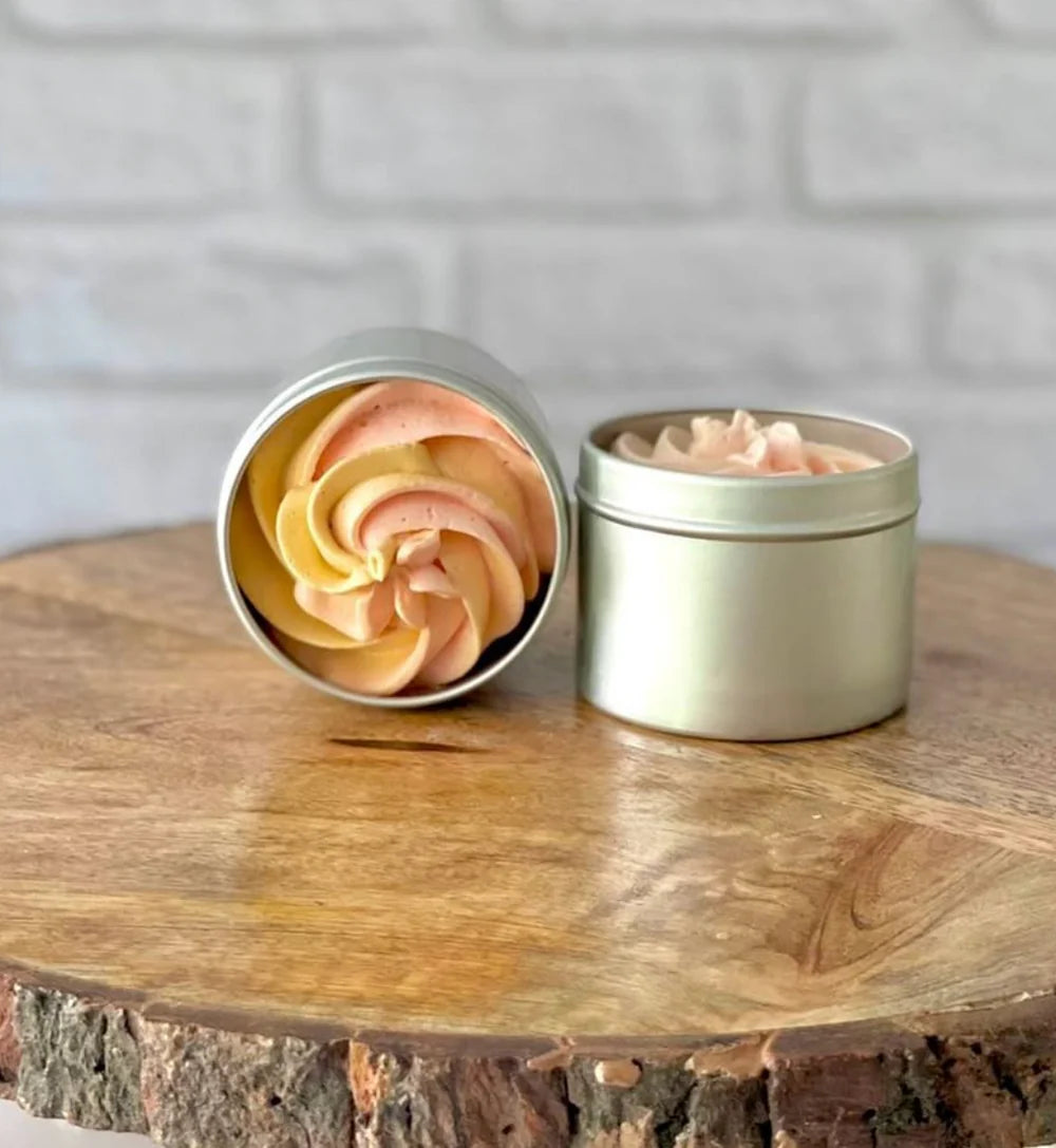 Summer Breeze Duo – 1 Aura candle + 2 Fluffs