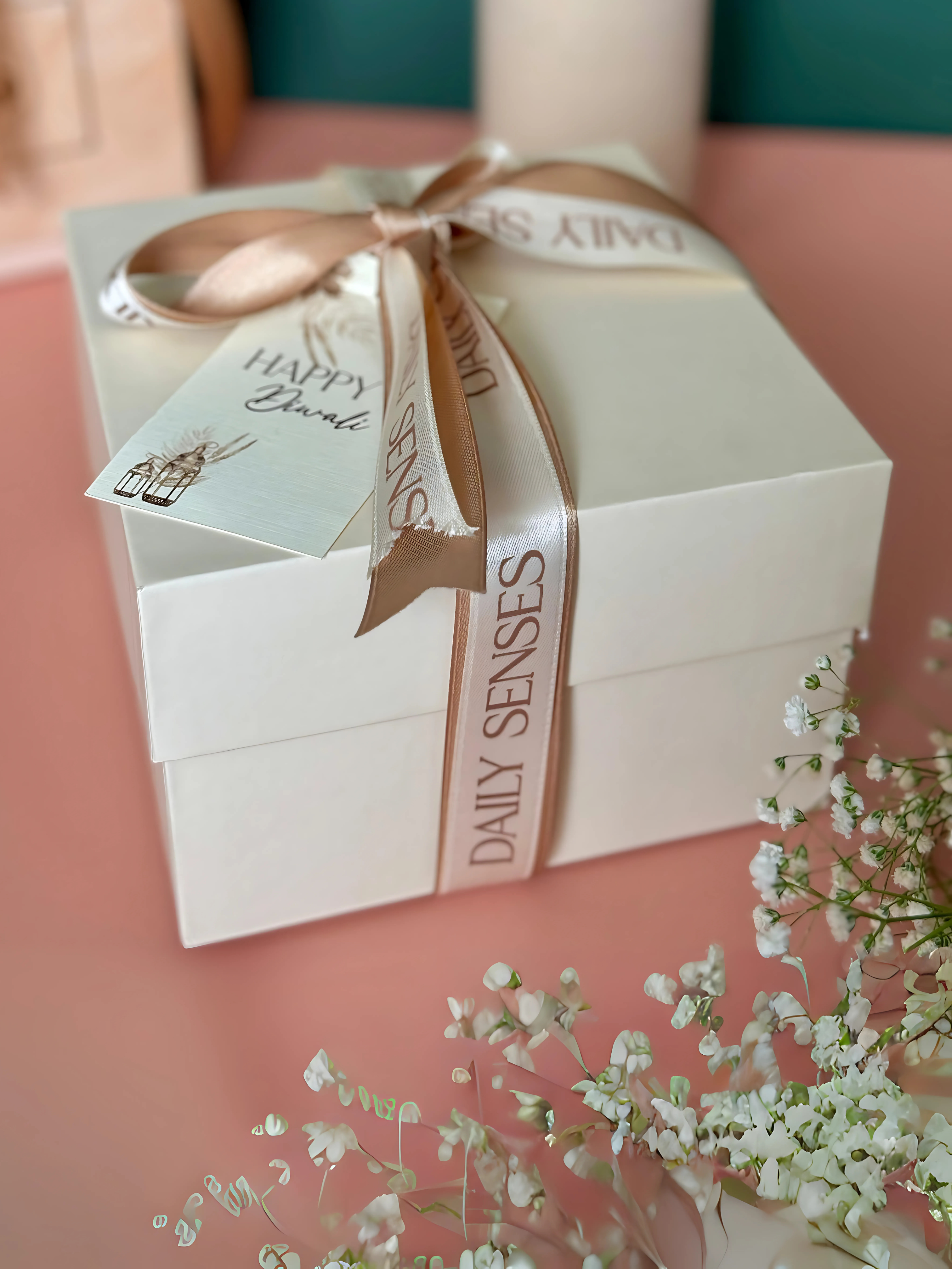 Luna Box - Saffron Or Creme Box