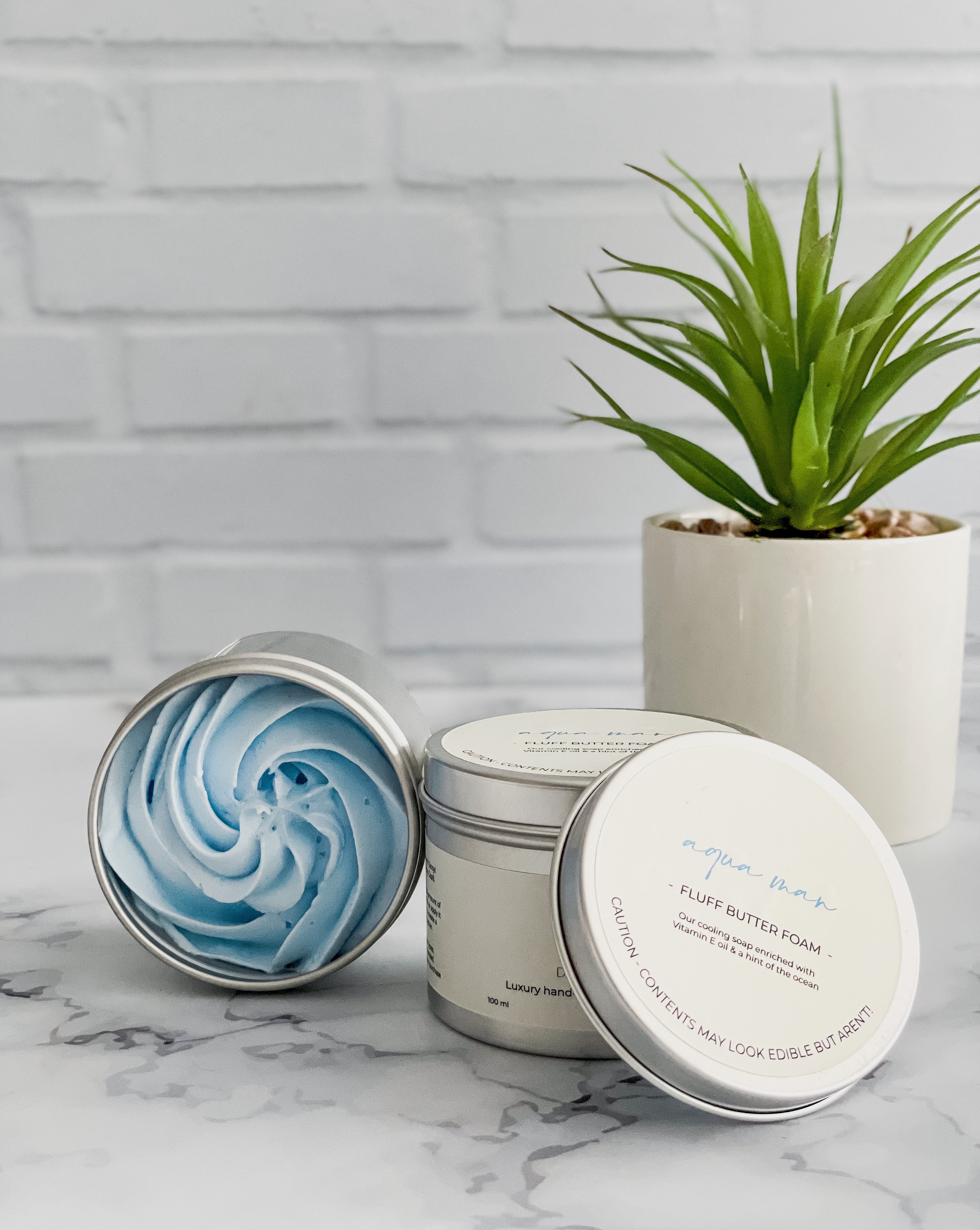 Petite Aqua Man - Fluff Butter Foam (Pack Of 2)