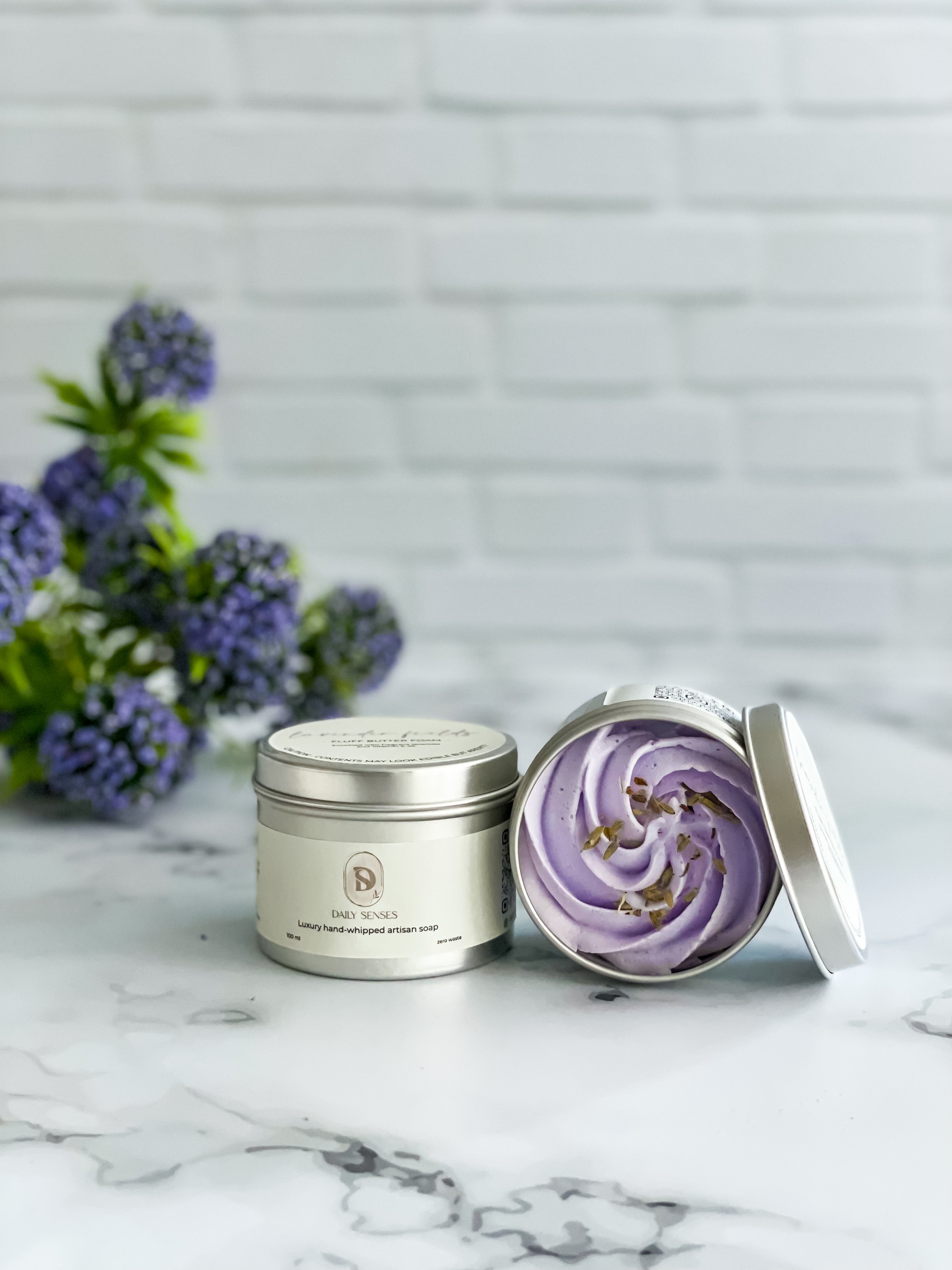 Petite Lavender Fields - Fluff Butter Foam (Pack Of 2)