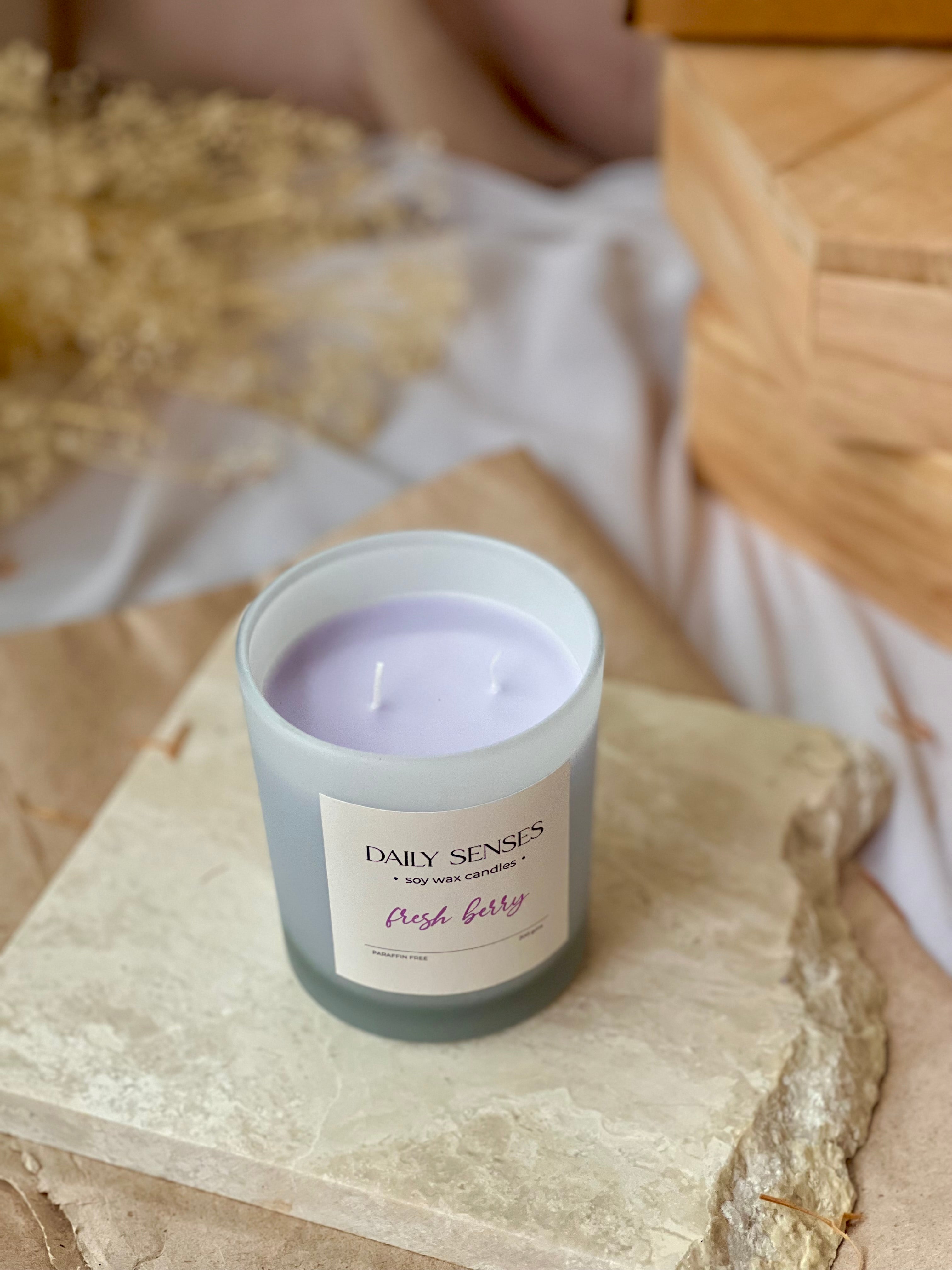 Fresh Berry - Soy Wax Candle