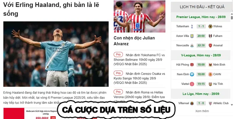 Cá Cược Bóng Đá - Phân Tích Dữ Liệu Chuẩn Xác Hiệu Quả 2026 7 Những Dữ Liệu Quan Trọng Khi Cá Cược Bóng Đá