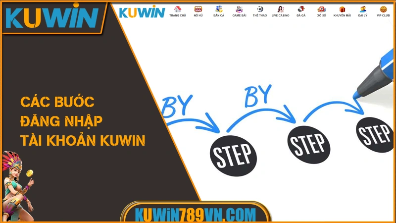 Đăng Nhập KUWIN - Mẹo Đăng Nhập Game Nhanh An Toàn 2026 8 Các bước đăng nhập tài khoản KUWIN